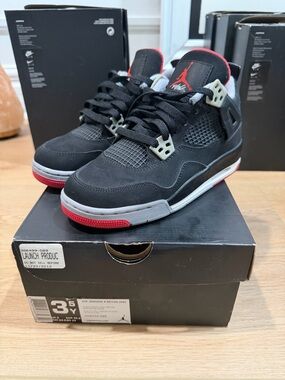 Jordan Retro 4s (GS) Breds